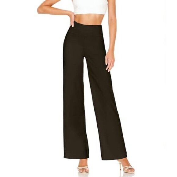 Ultra Comfort Ponte Pull-On Wide Leg Pants - Casual & Stylish - Picture 2 of 6